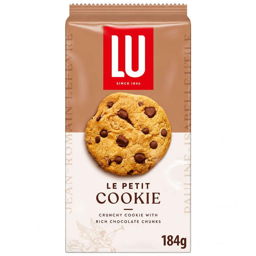 LU Le Petit Cookie with Chocolate Chips Biscuits 184g