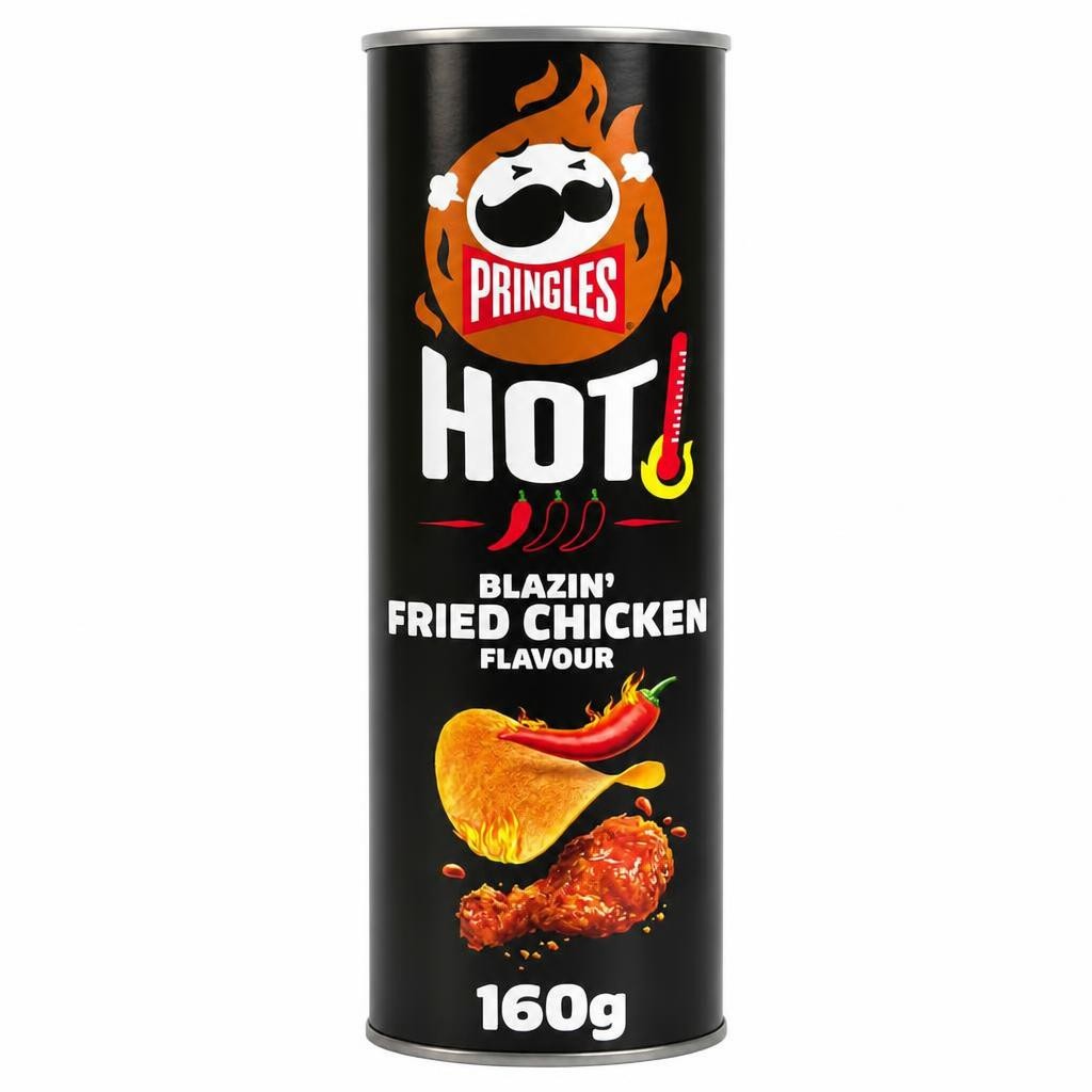 Pringles HOT Blazin' Fried Chicken Flavour 160g