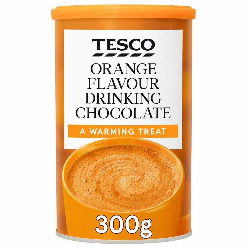 Tesco Orange Flavour Drinking Chocolate 300g