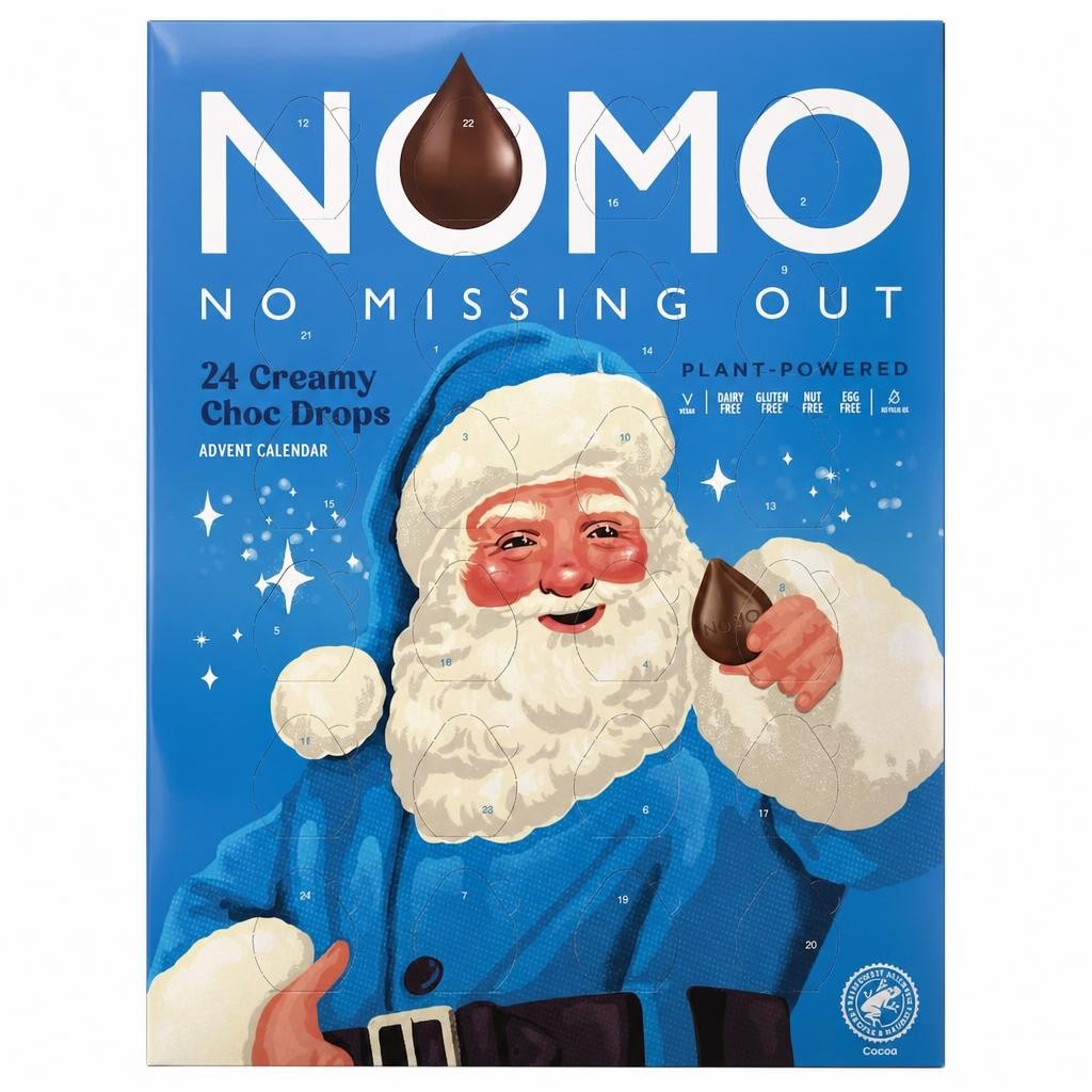 NOMO Creamy Choc Advent 70g