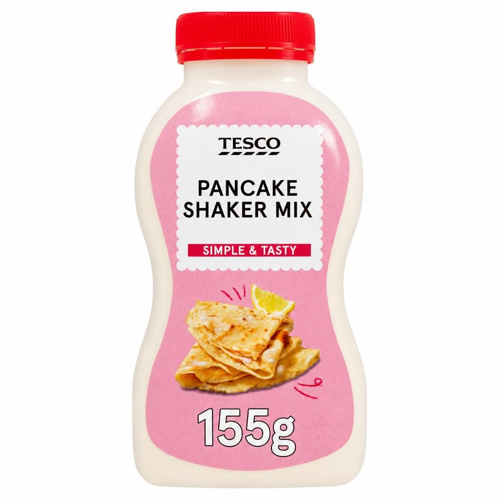 Tesco Pancake Shaker Traditional Mix 155G