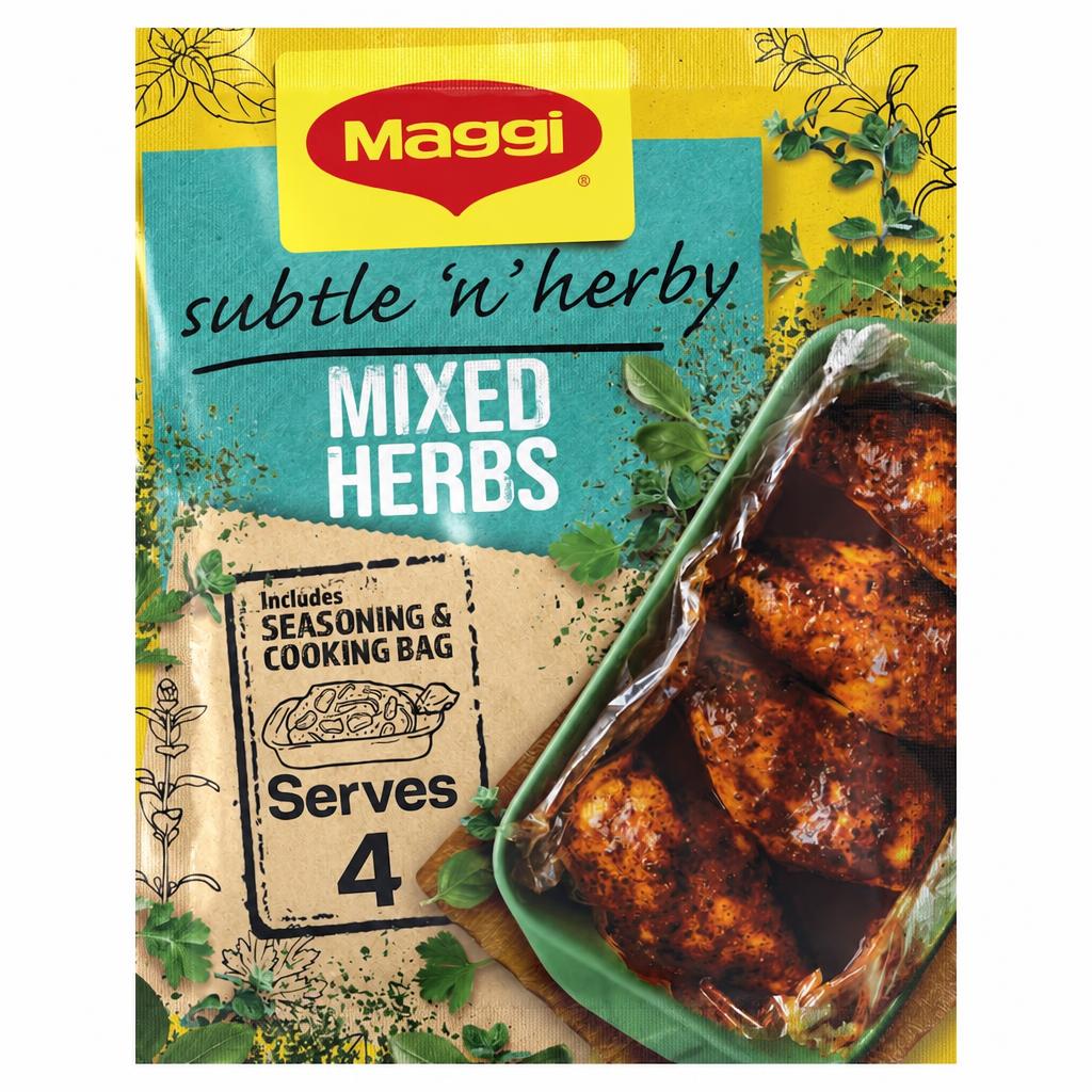 Maggi Mixed Herbs Chicken Recipe Mix 30g