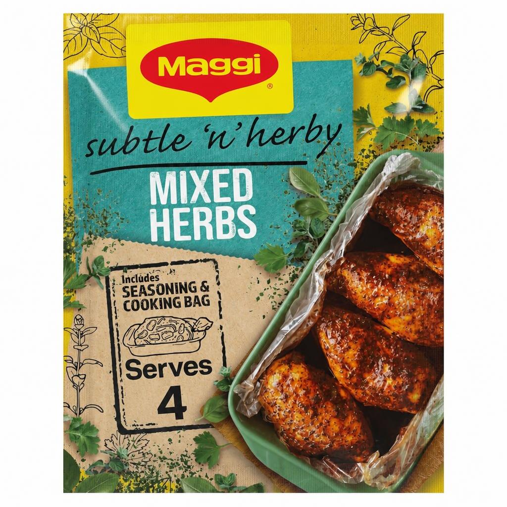 Maggi Mixed Herbs Chicken Recipe Mix 30g