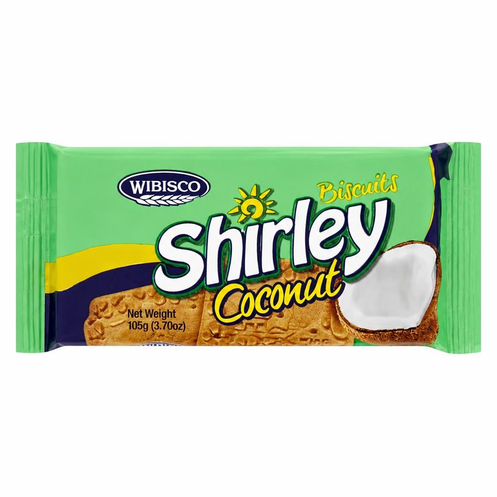Wibisco Shirley Biscuits - Coconut 105g