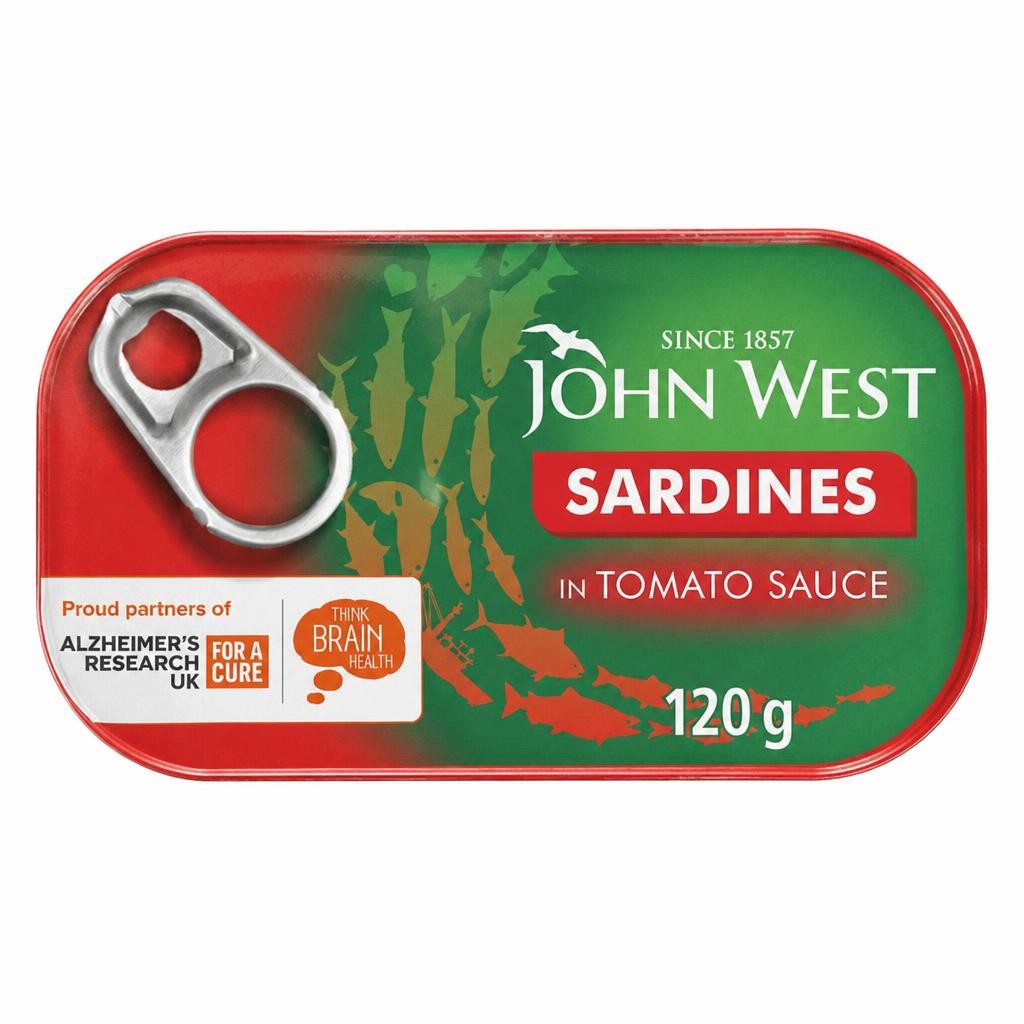 John West Sardines Tomato Sauce 120G