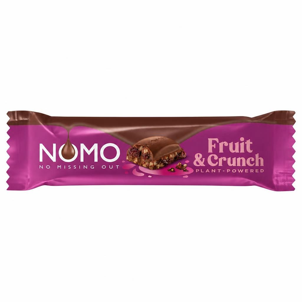 Nomo Free From Fruit Crunch Bar 32G