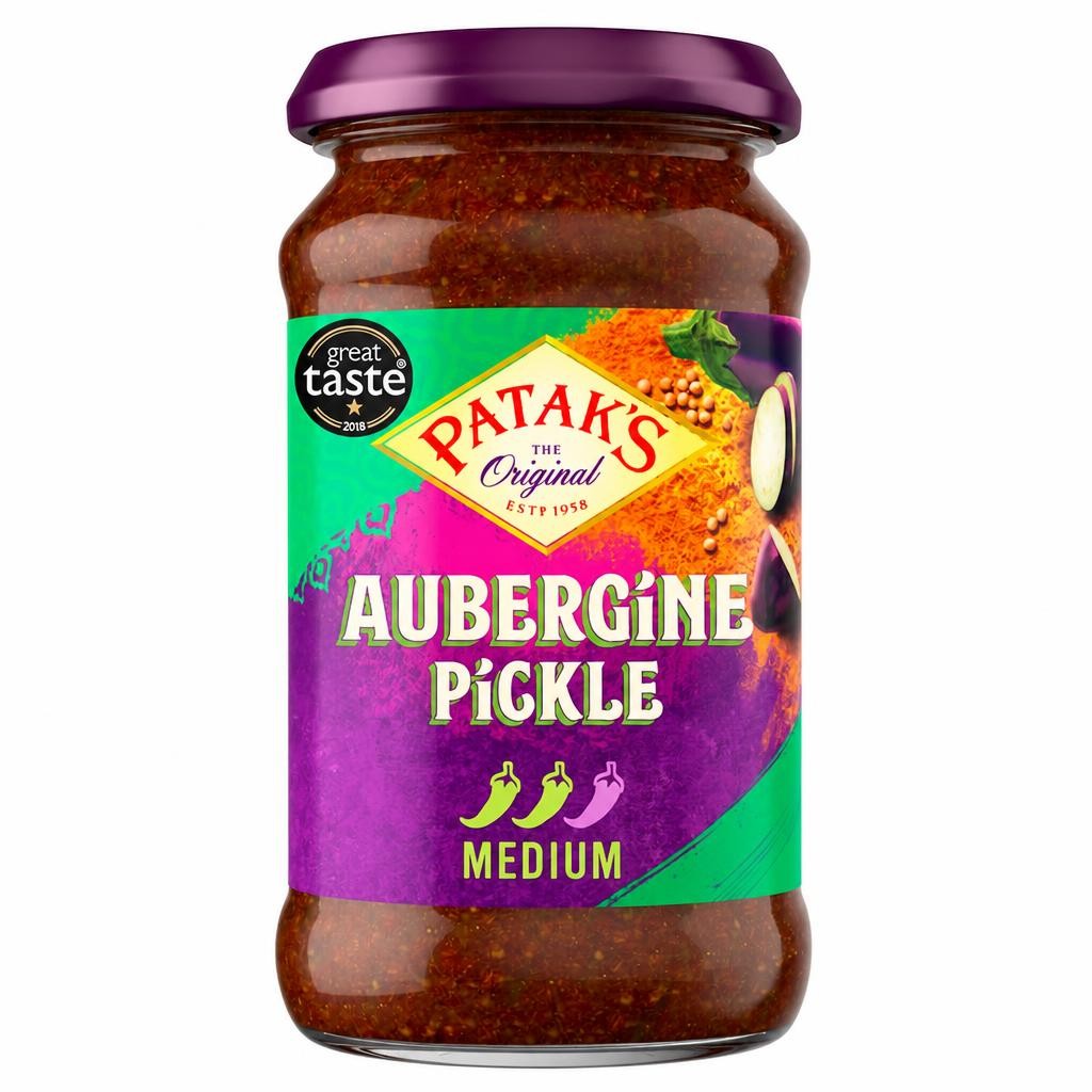 Pataks Aubergine Pickles 312G
