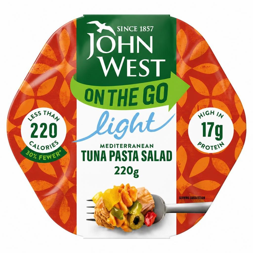 John West Light Lunch Mediterranean Style Tuna Salad 220G