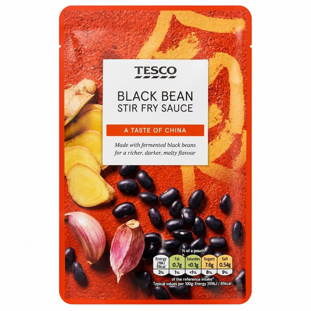 Tesco Black Bean Stir Fry Sauce 120G