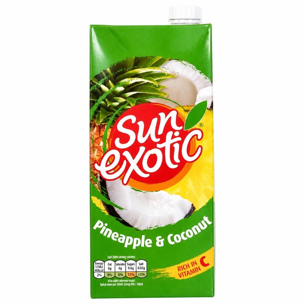 Sun Exotic Pineapple & Coconut Still Juice 1L