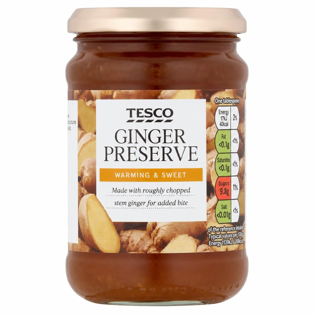 Tesco Ginger Preserve 340G