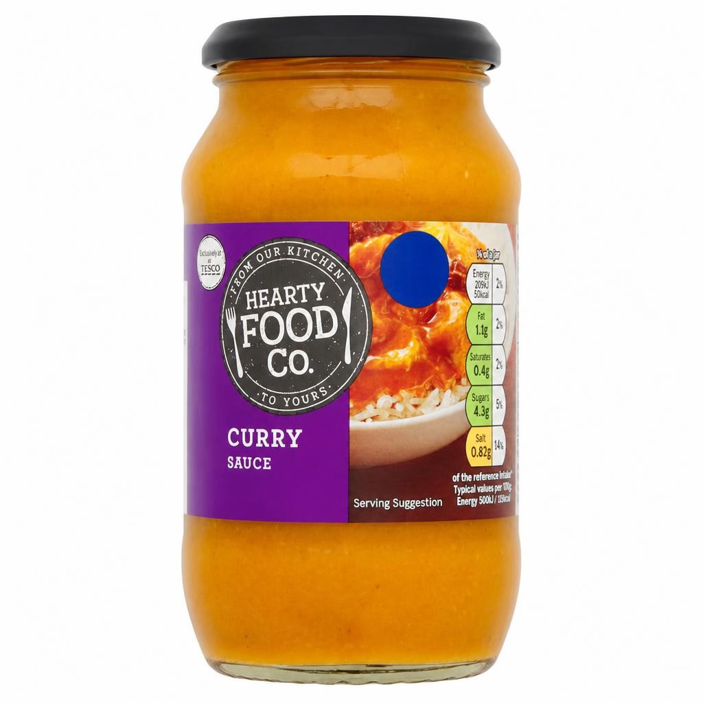 Hearty Food Co. Curry Sauce 440G