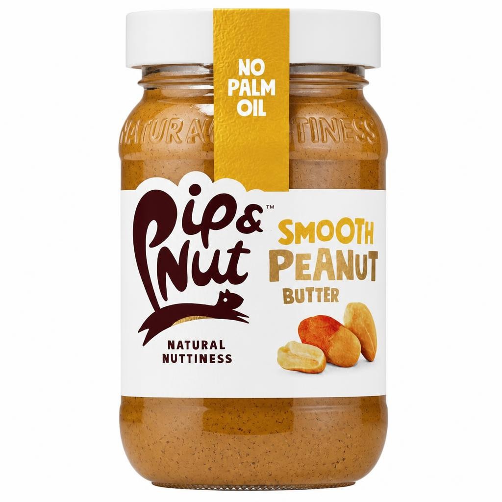Pip & Nut Smooth Peanut Butter 300G