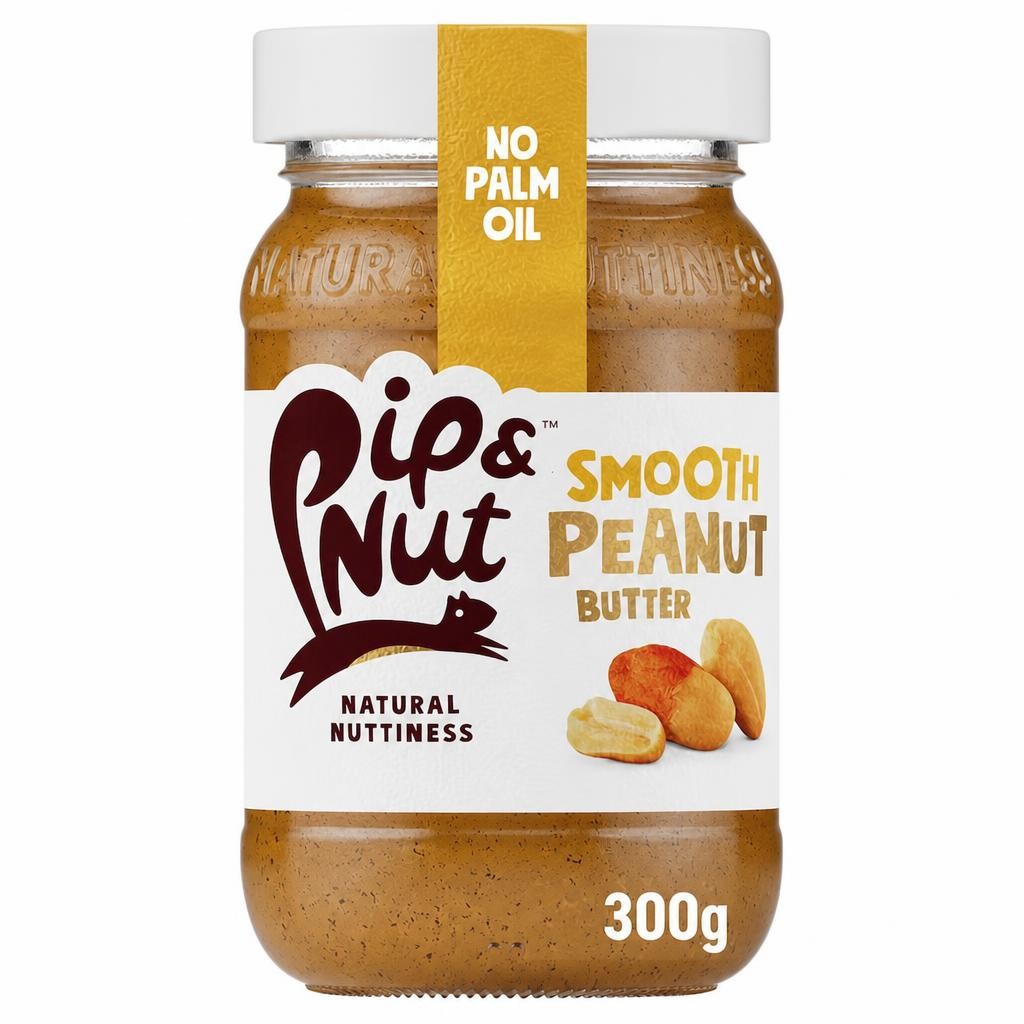 Pip & Nut Smooth Peanut Butter 300G