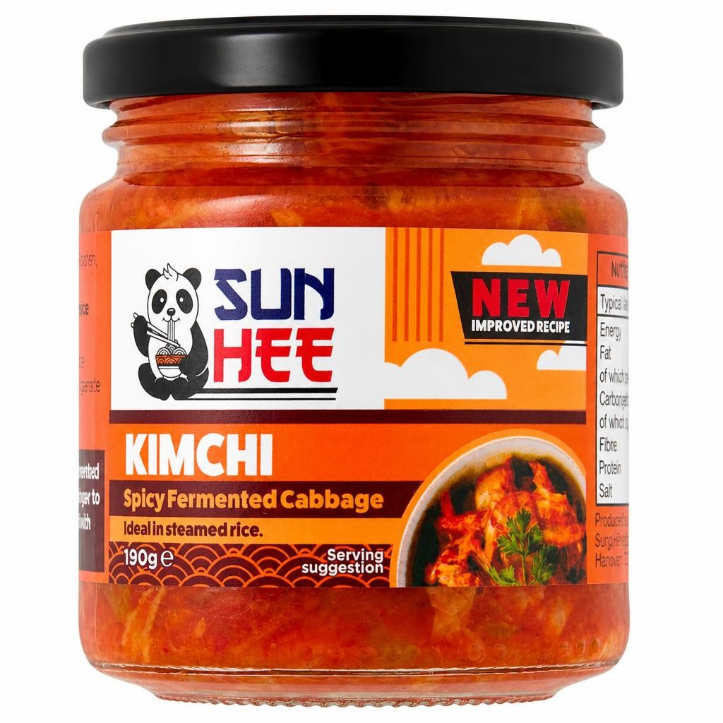 Sun Hee Kimchi - Spicy Fermented Cabbage 190g