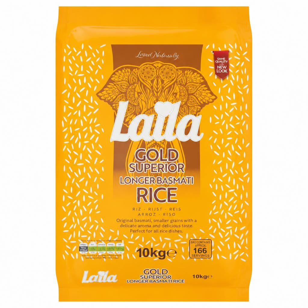 Laila Gold Basmati Rice 10Kg