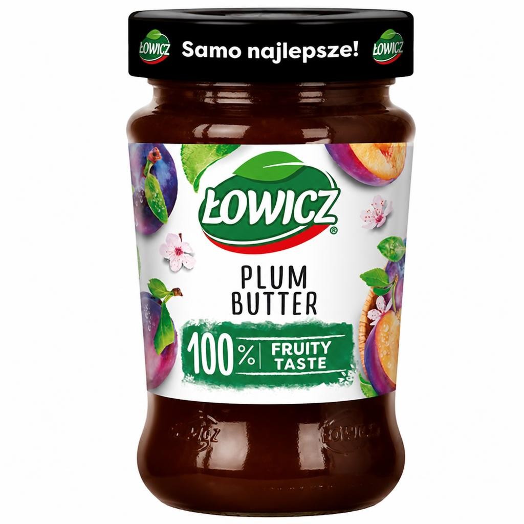 Lowicz Plum Butter Jam 290G