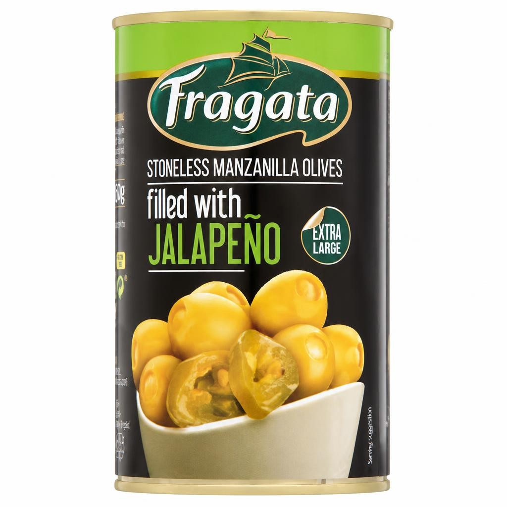 Fragata Manzanilla Olive With Jalapeno 350G