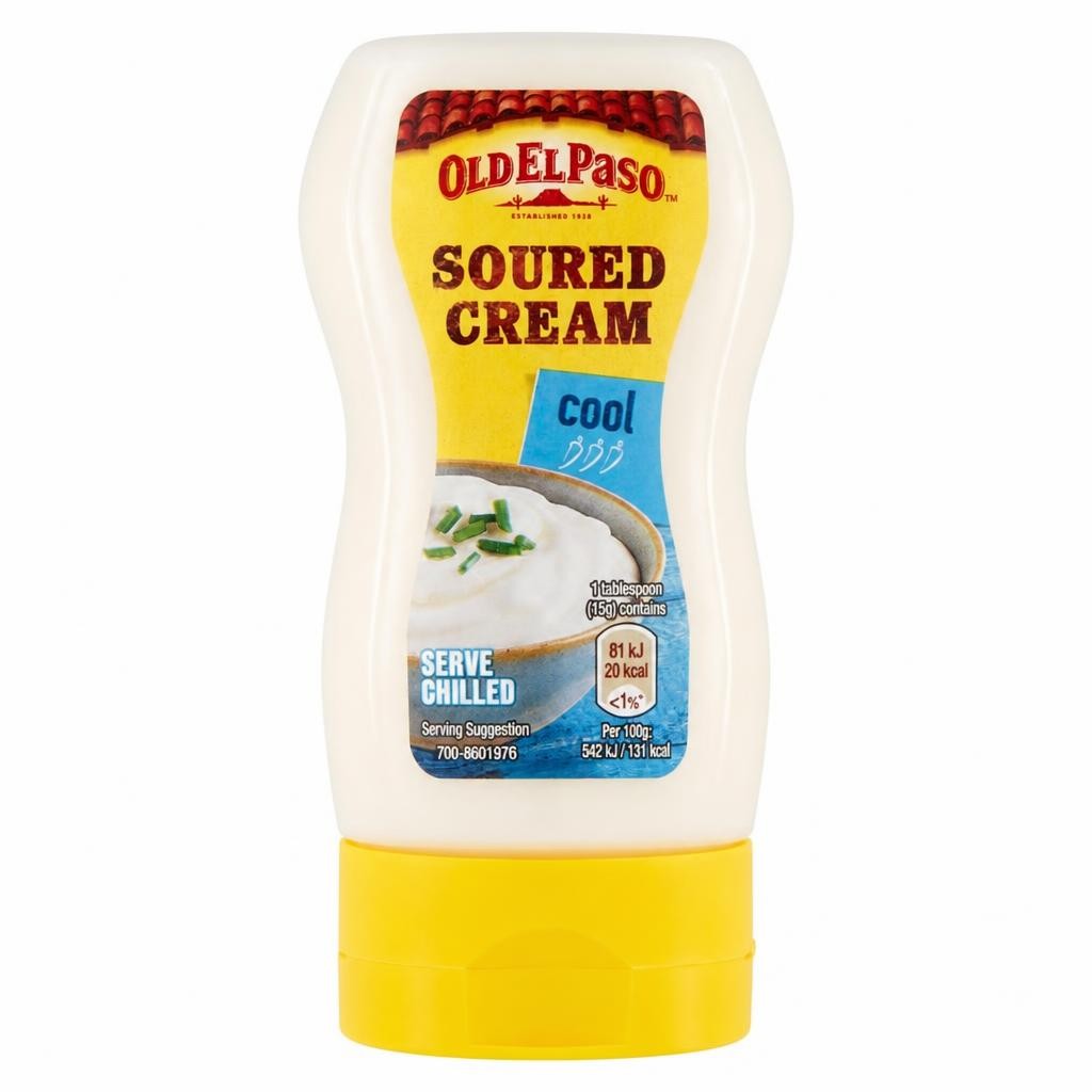 Old El Paso Squeezy Sour Cream 230G