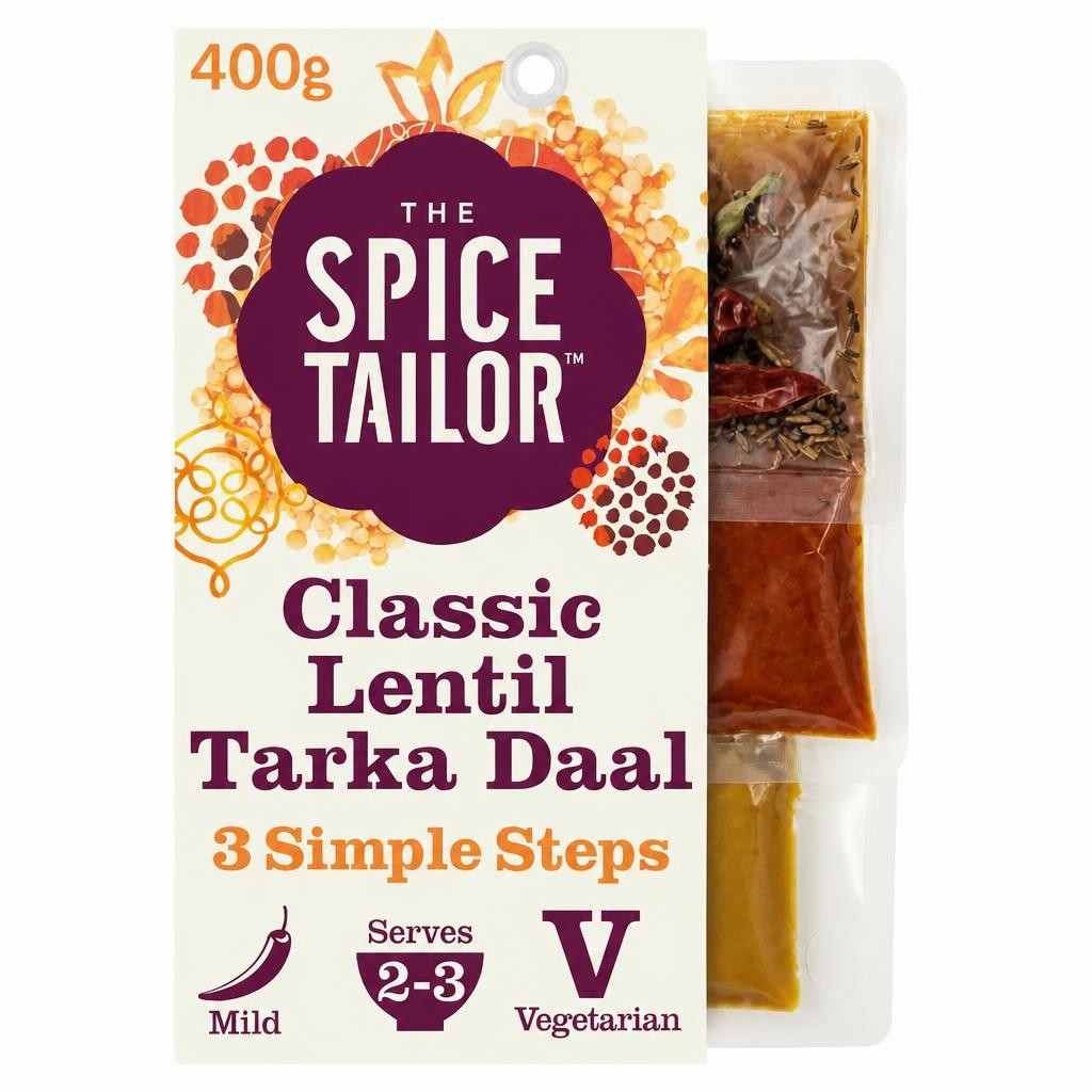 The Spice Tailor Classic Tarka Daal Indian Meal Kit 400g