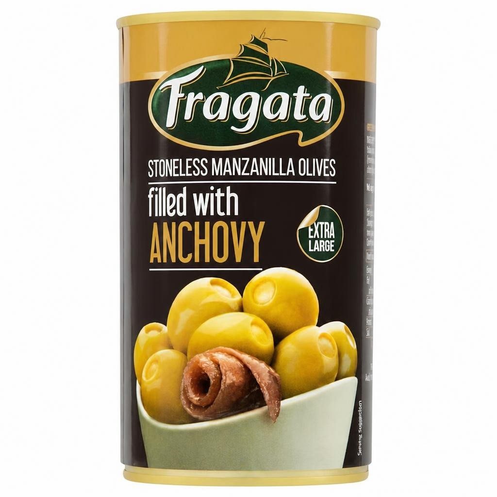 Fragataselection Anchovy Stuffed Olives 350G