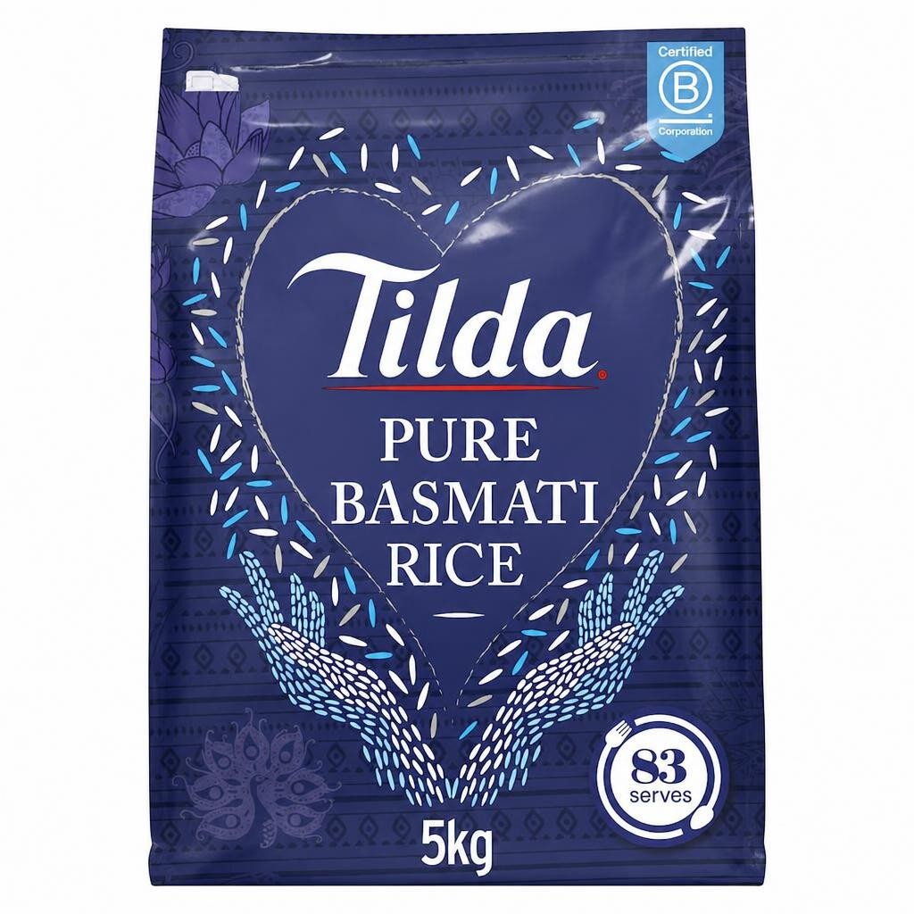 Tilda Pure Basmati Rice 5Kg