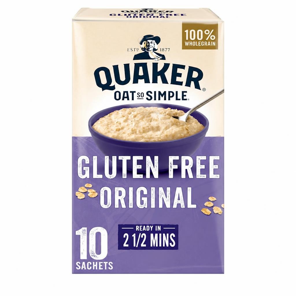 Quaker Oat So Simple Gluten Free Porridge Sachets 10x35g