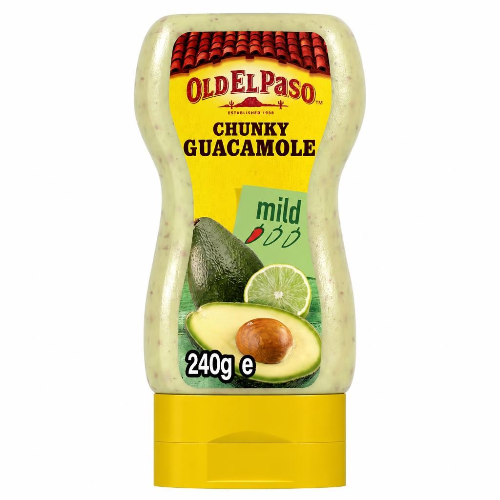 Old El Paso Squeezy Chunky Guacamole 240G
