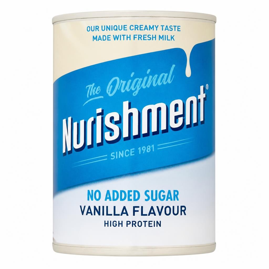 Nurishment Vanilla No Added Sugar 370Ml