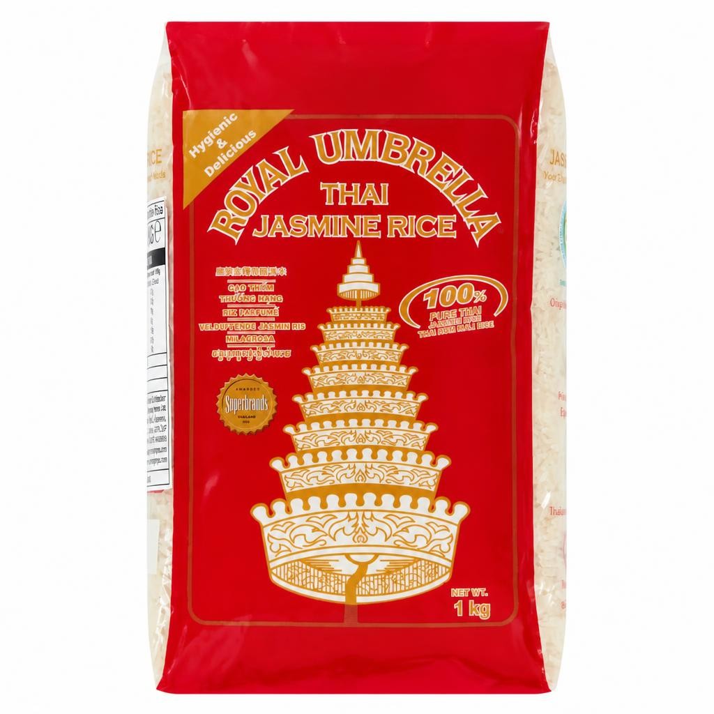 Royal Umbrella Thai Jasmine Rice 1Kg