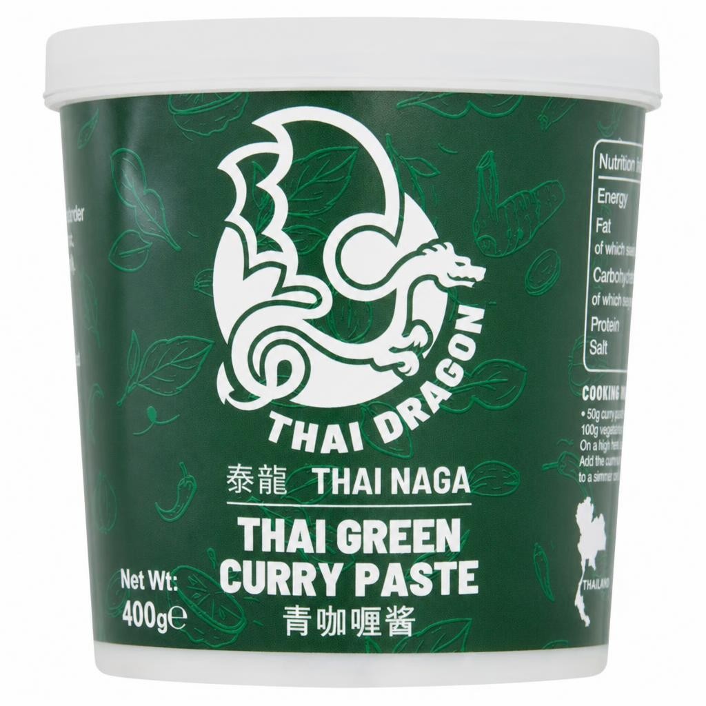 Thai Dragon Green Curry Paste 400G