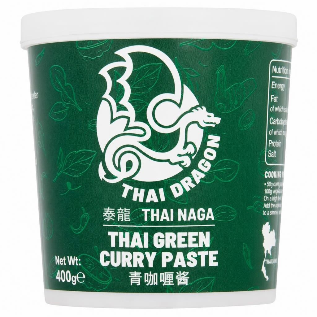 Thai Dragon Green Curry Paste 400G