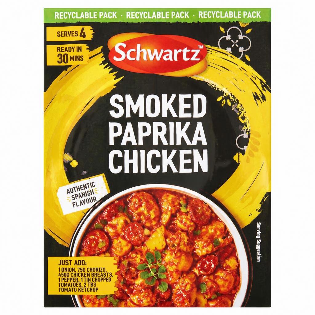 Schwartz Smoked Paprika Chicken Recipe Mix 28g