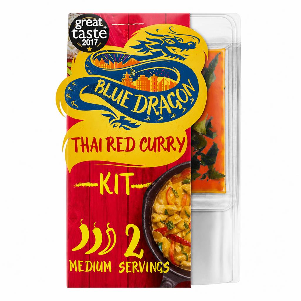 Blue Dragon 3 Step Thai Red Curry 253G