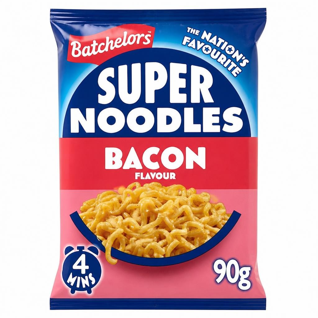 Batchelors Super Noodles Bacon 90G