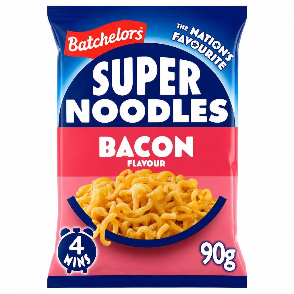 Batchelors Super Noodles Bacon 90G