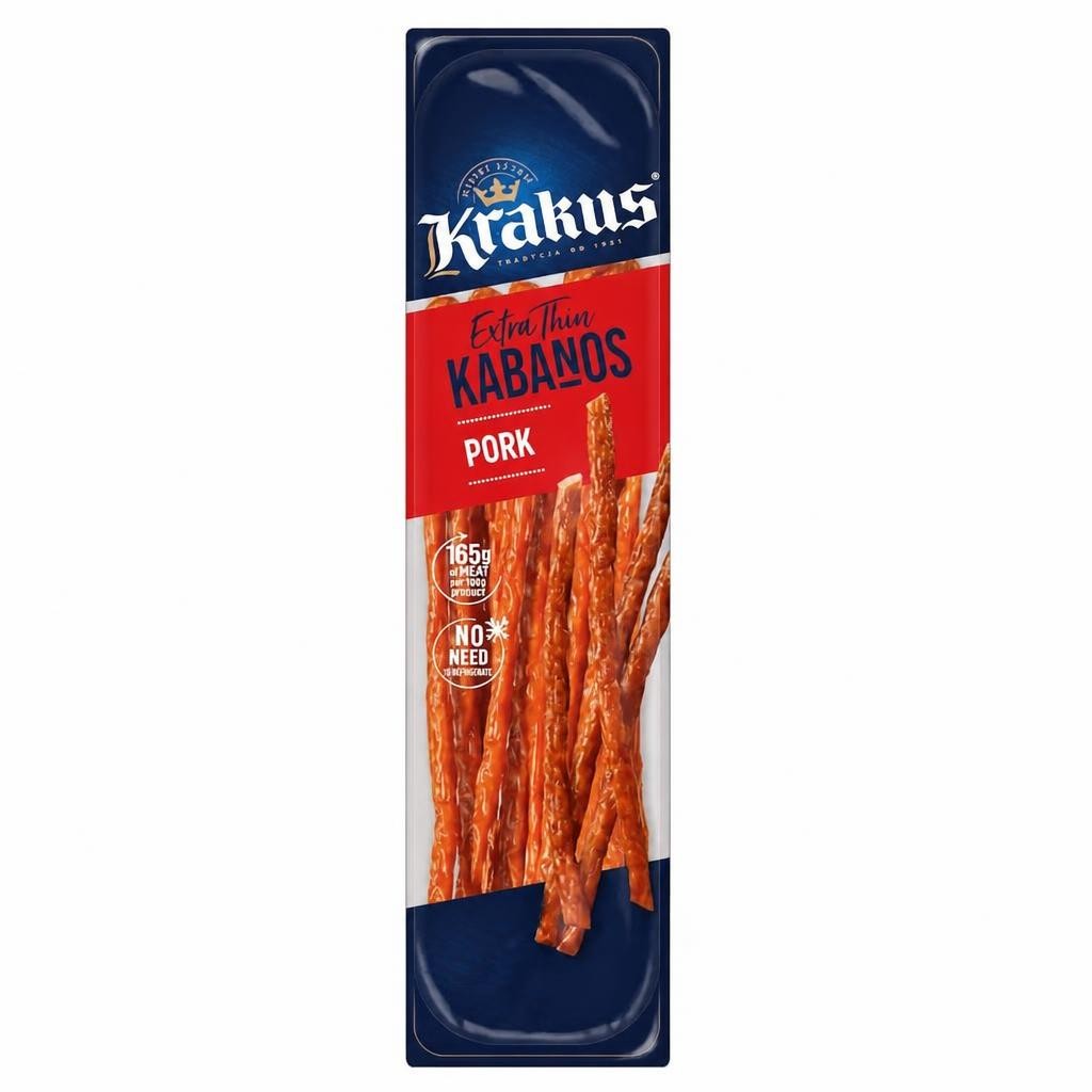 Krakus Polish Smoked Pork Snack 180G