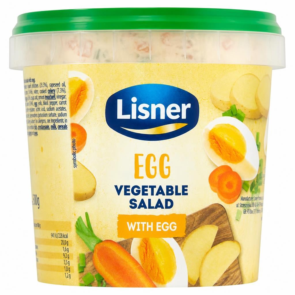 Lisner Vegetable Salad With Egg 500G