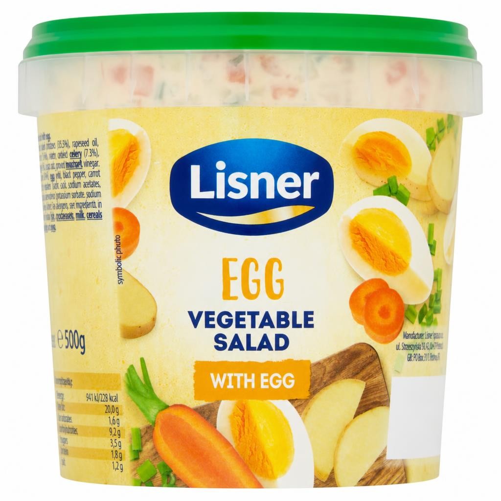 Lisner Vegetable Salad With Egg 500G