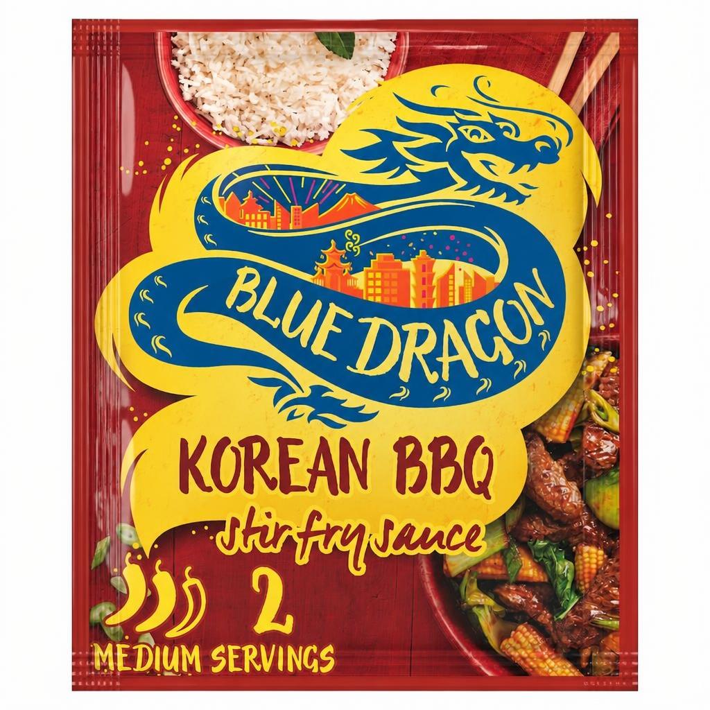 Blue Dragon Korean Bbq Stir Fry Sauce 120G