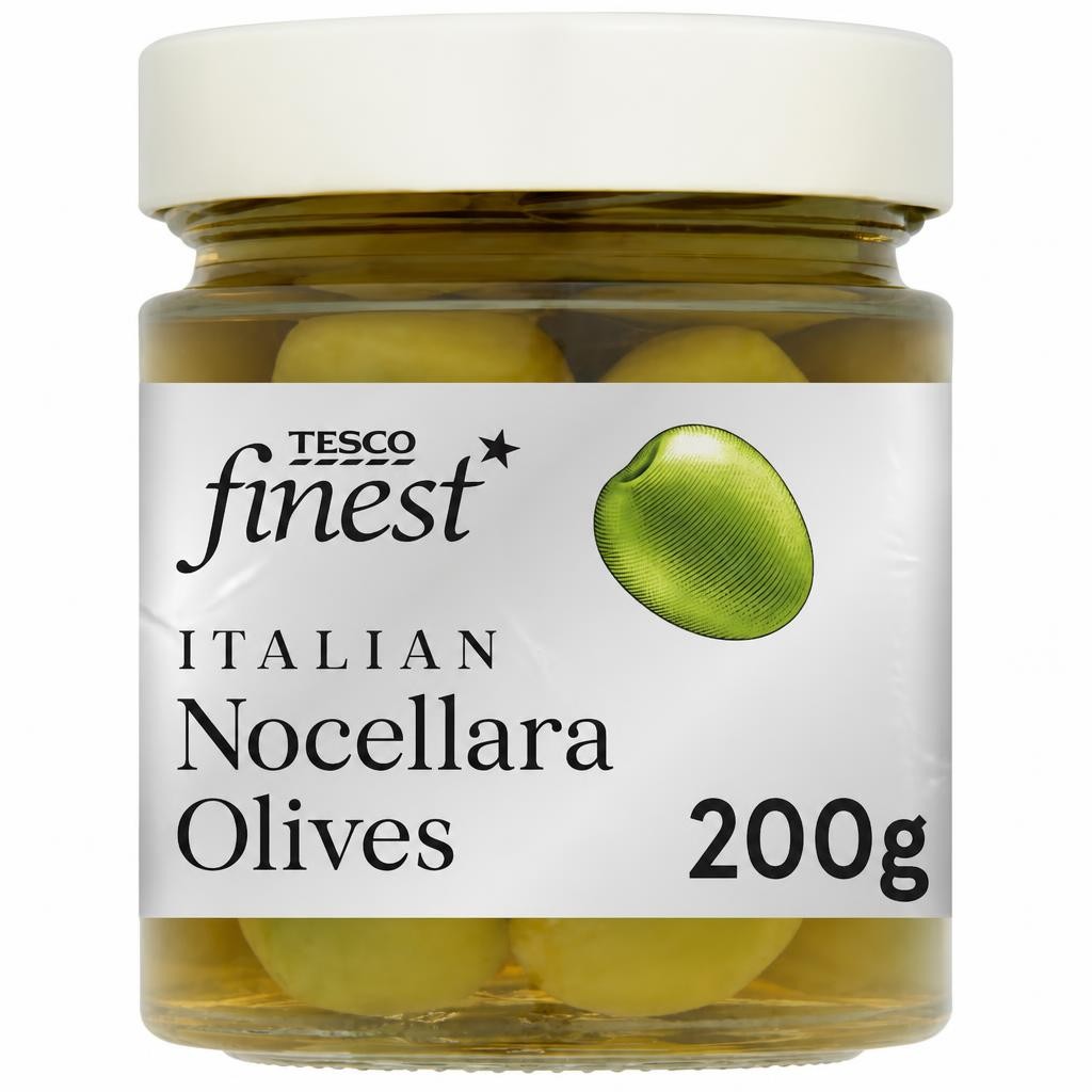 Tesco Finest Nocellara Olives 200G