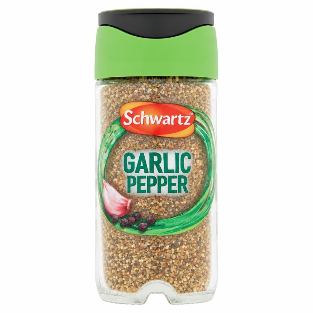 Schwartz Garlic Pepper 45G Jar