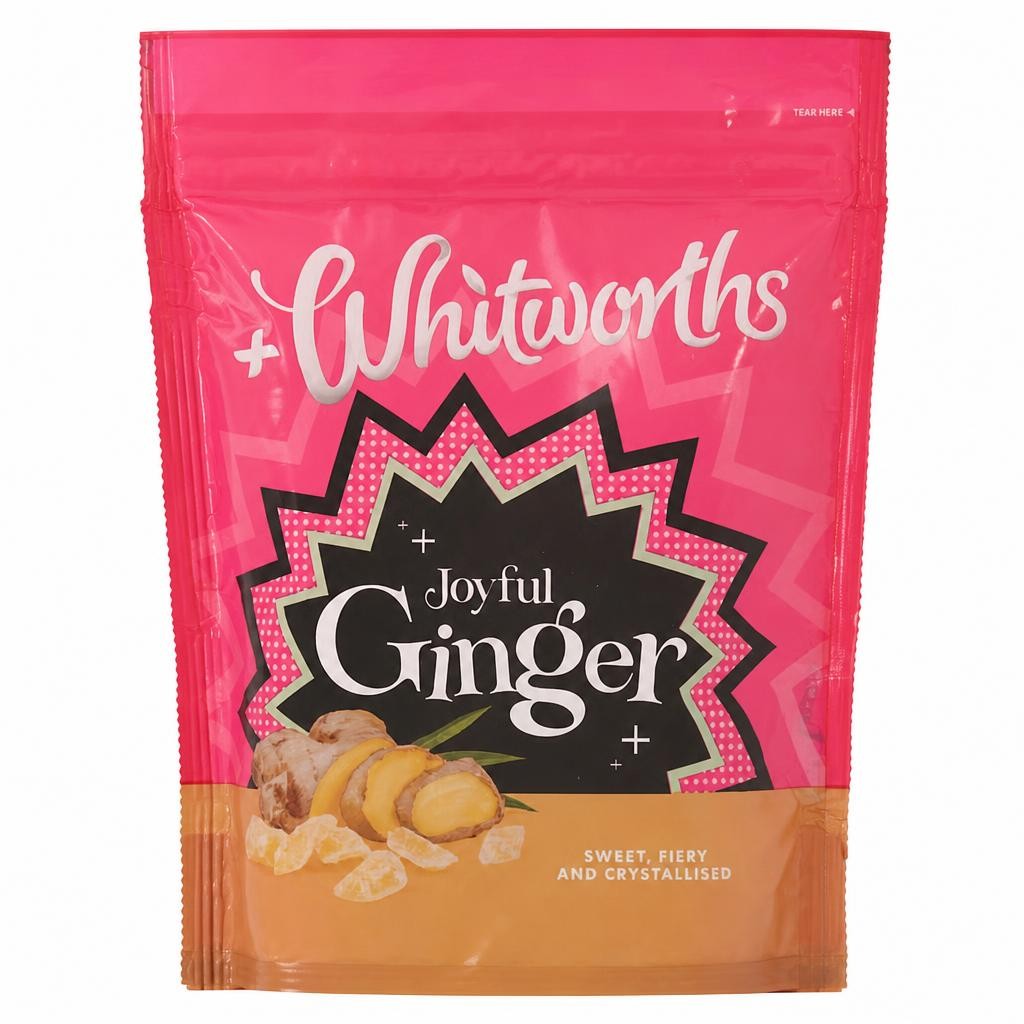 Whitworths Crystalised Ginger 175G