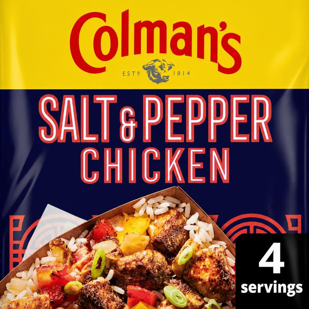 Colman's Weekend Wonders Salt & Pepper Chicken recipe Mix 23G