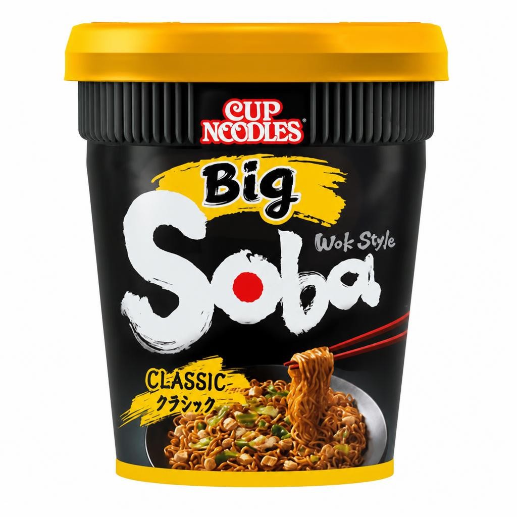 Cup Noodles Big Wok Style Soba Classic 113g