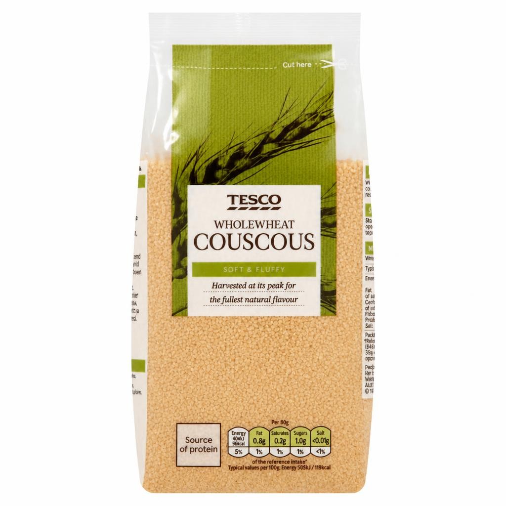 Tesco Wholewheat Couscous 500g