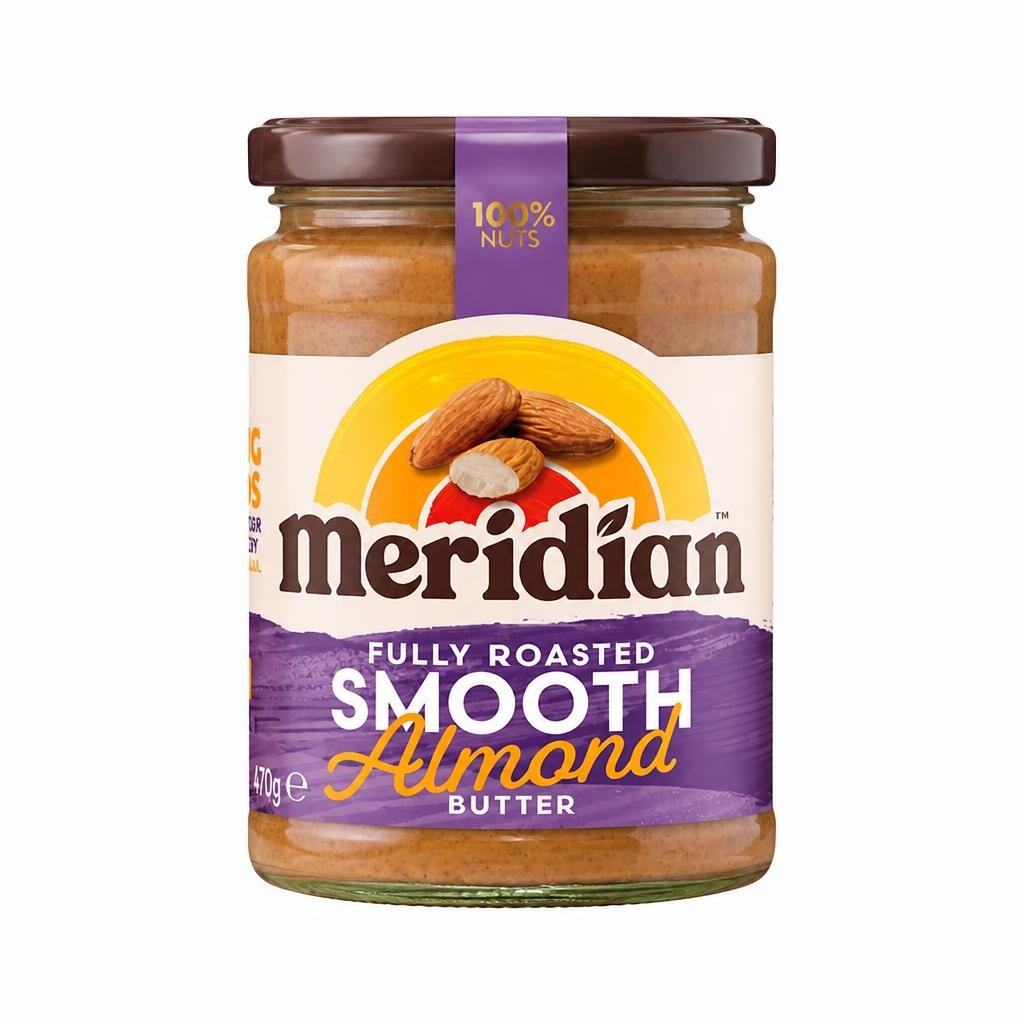 Meridian Smooth Almond Butter 470g