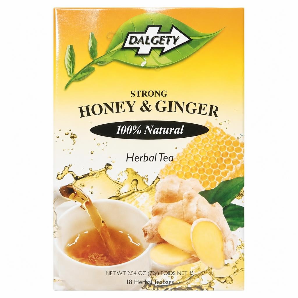 Dalgety Honey & Ginger Tea 72G