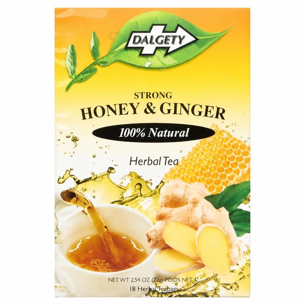 Dalgety Honey & Ginger Tea 72G