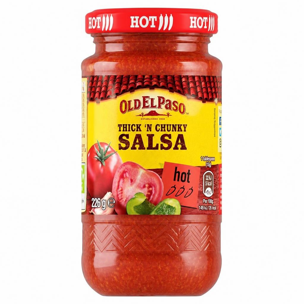 Old El Paso Thick 'N' Chunky Hot Salsa 226G